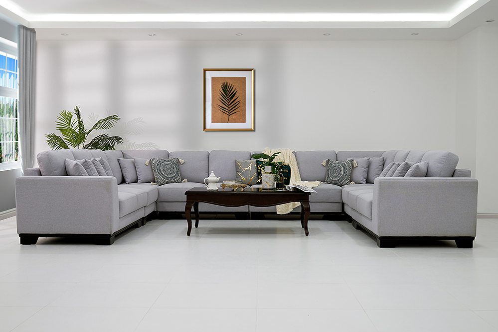 Mass Ramadan 10-Seater Corner Sofa
