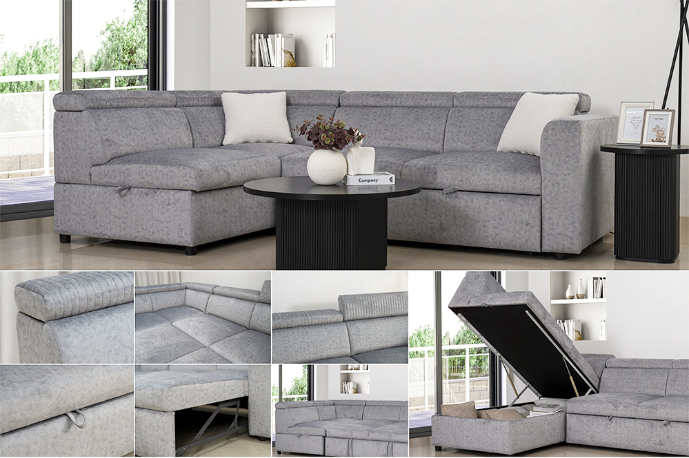 Bell Sofa Bed with Storage - Image 6
