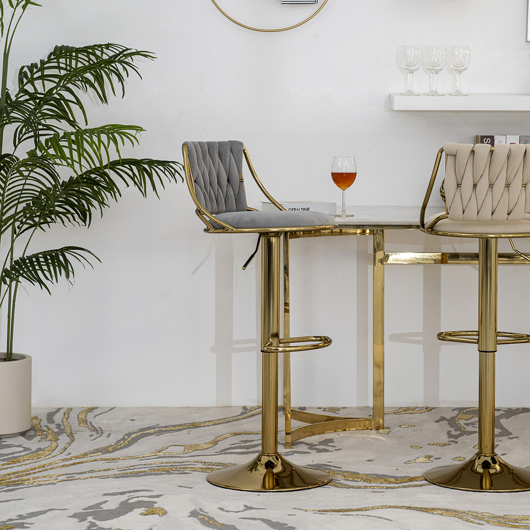 Samco Bar Chair-Grey