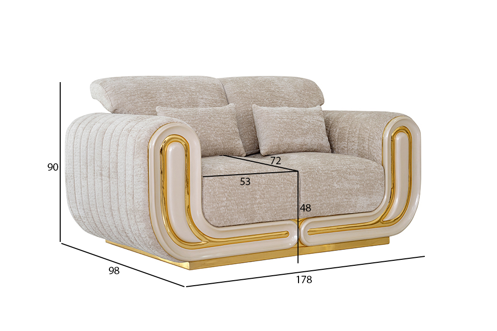 Two Seater Sofa Dubai