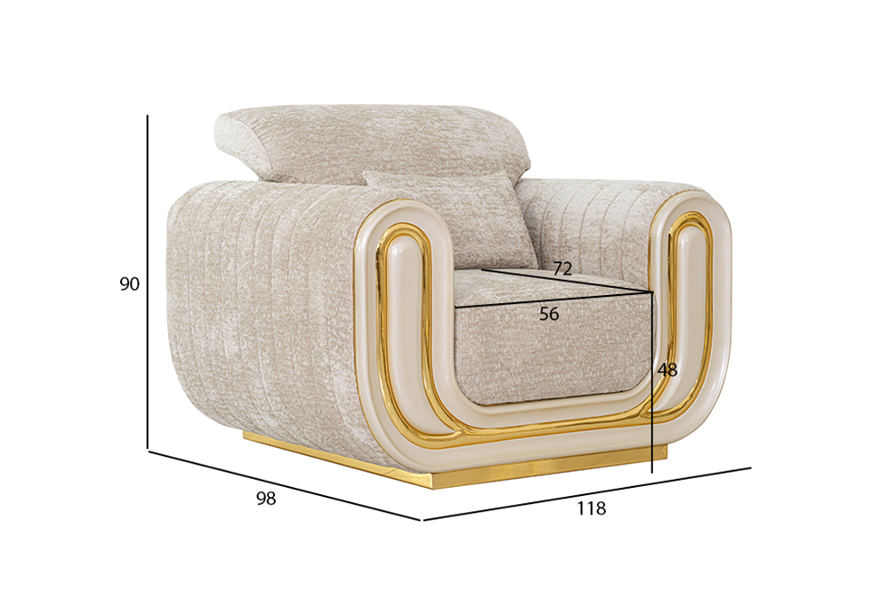 Brando Sofa Set - Image 4