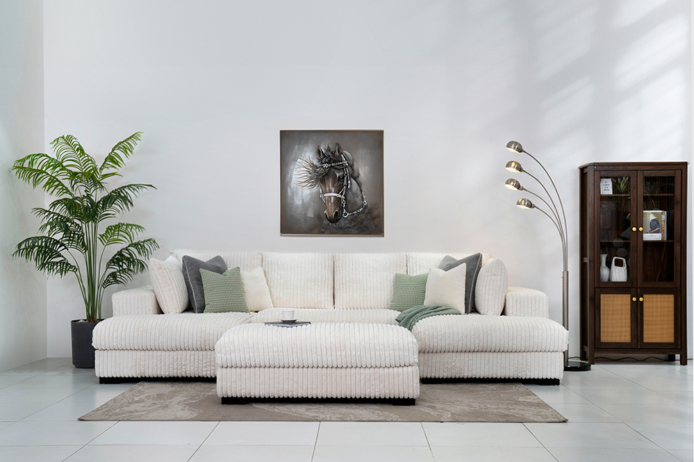 Drift Corner Sofa With Ottoman