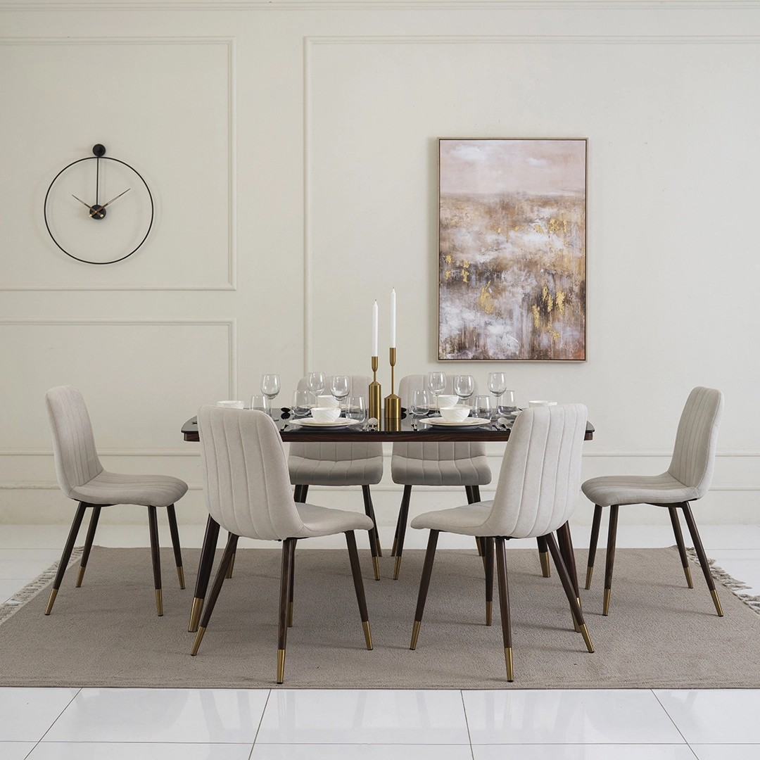 Metropolis 6-Seater Dining Set