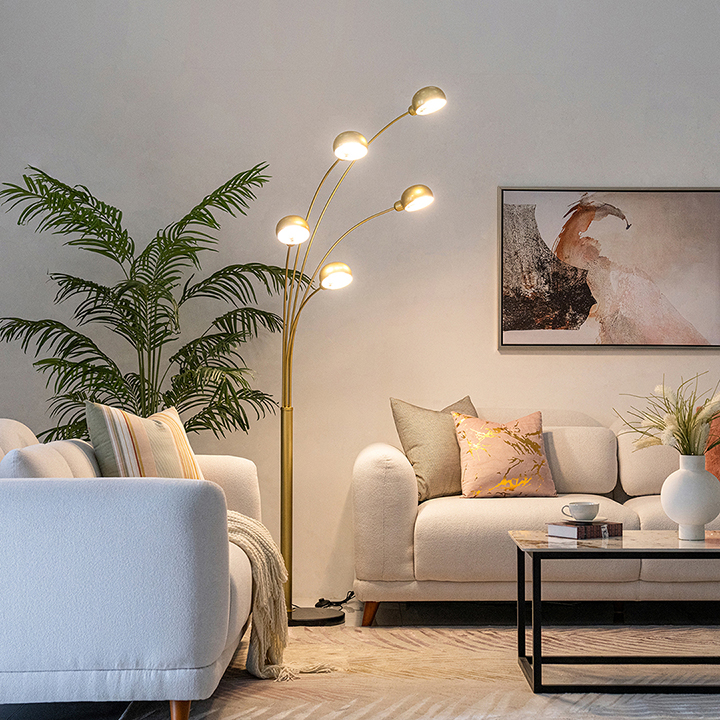 Nordic Floor Lamp-Gold