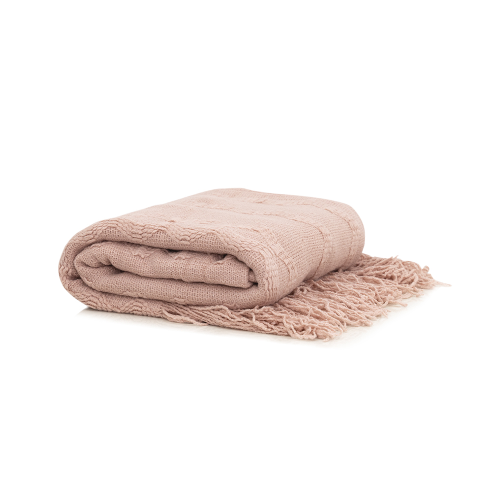 Raha Throw-Pink