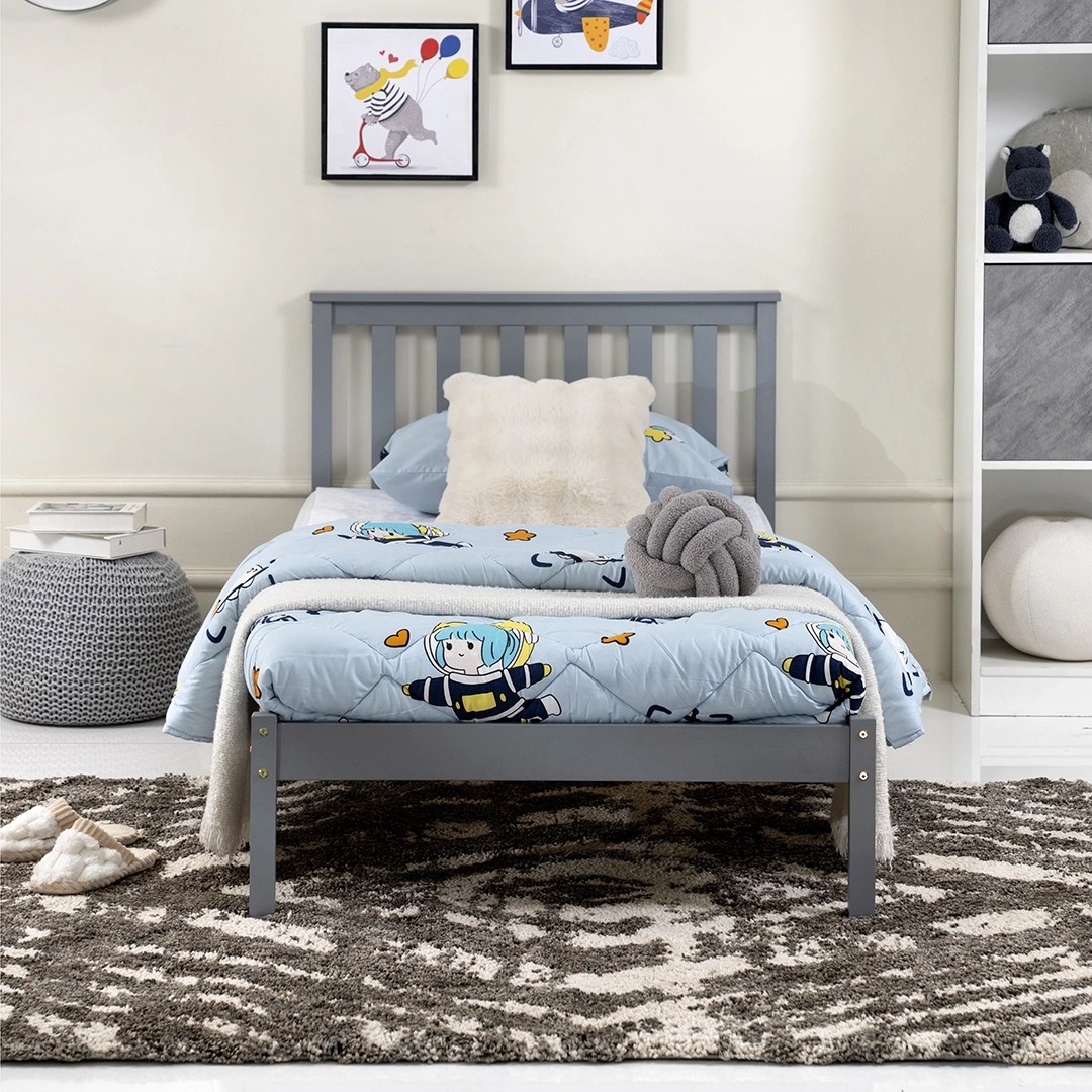 The Merlin Kids Single Bed-Blue