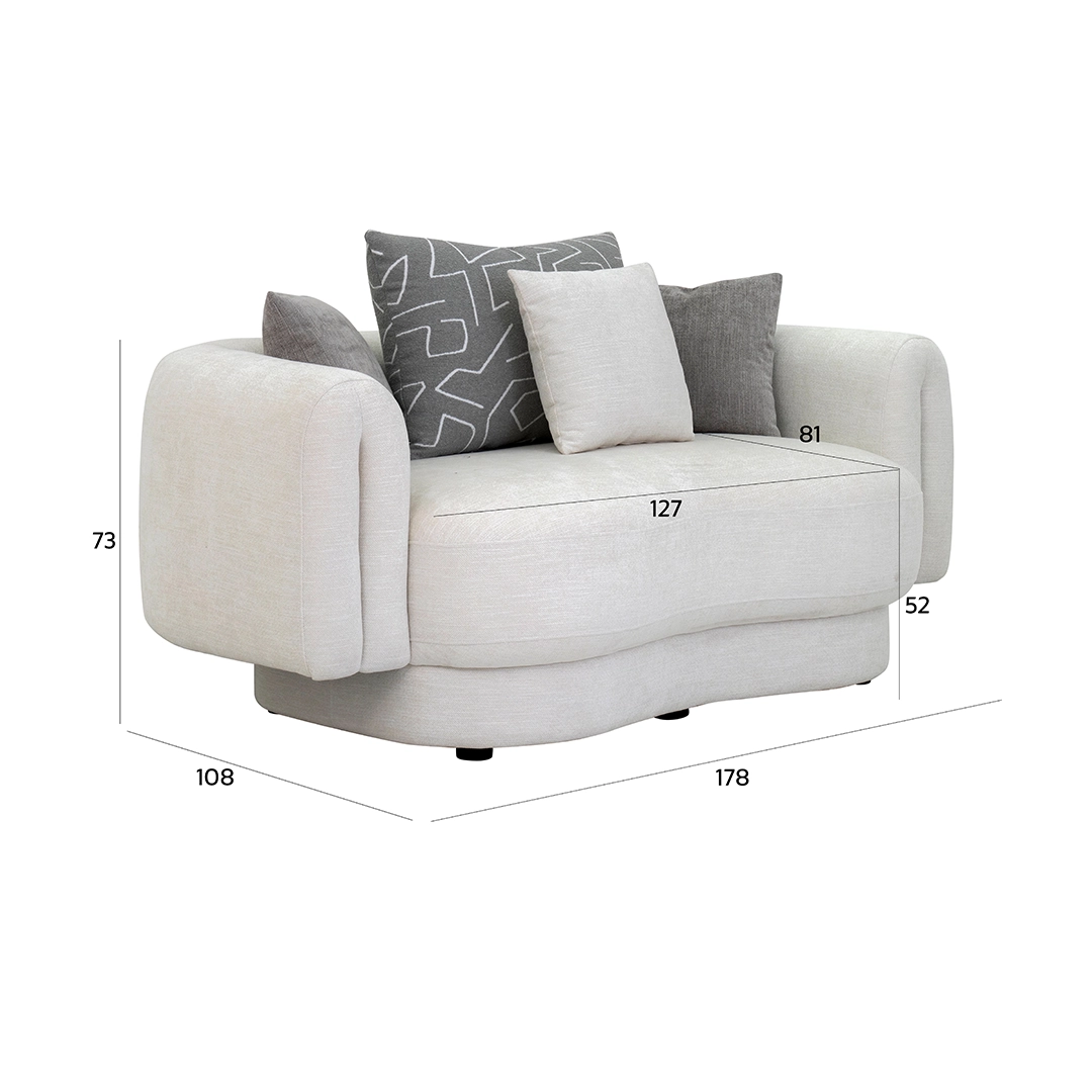 The Blossom 2 Seater Sofa - Image 2