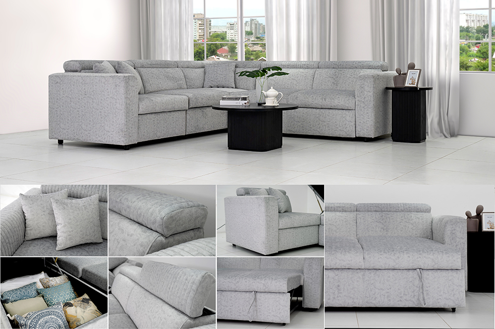 Bell Sofa Bed with Storage - Image 11