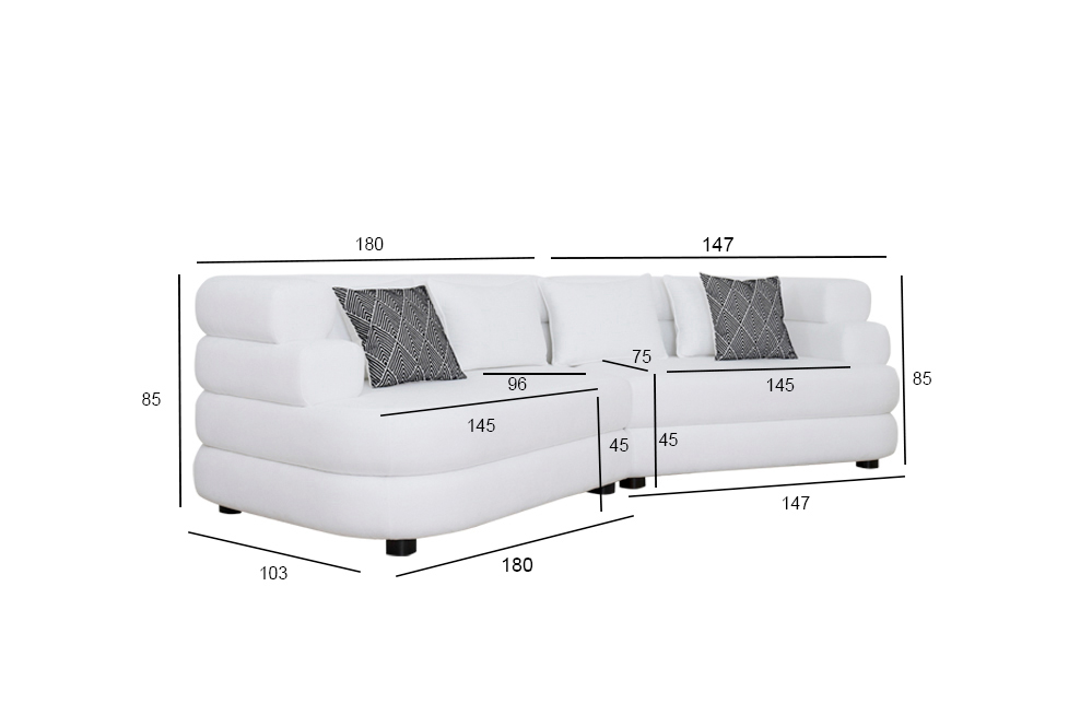 Valentino Sofa Set - Image 2