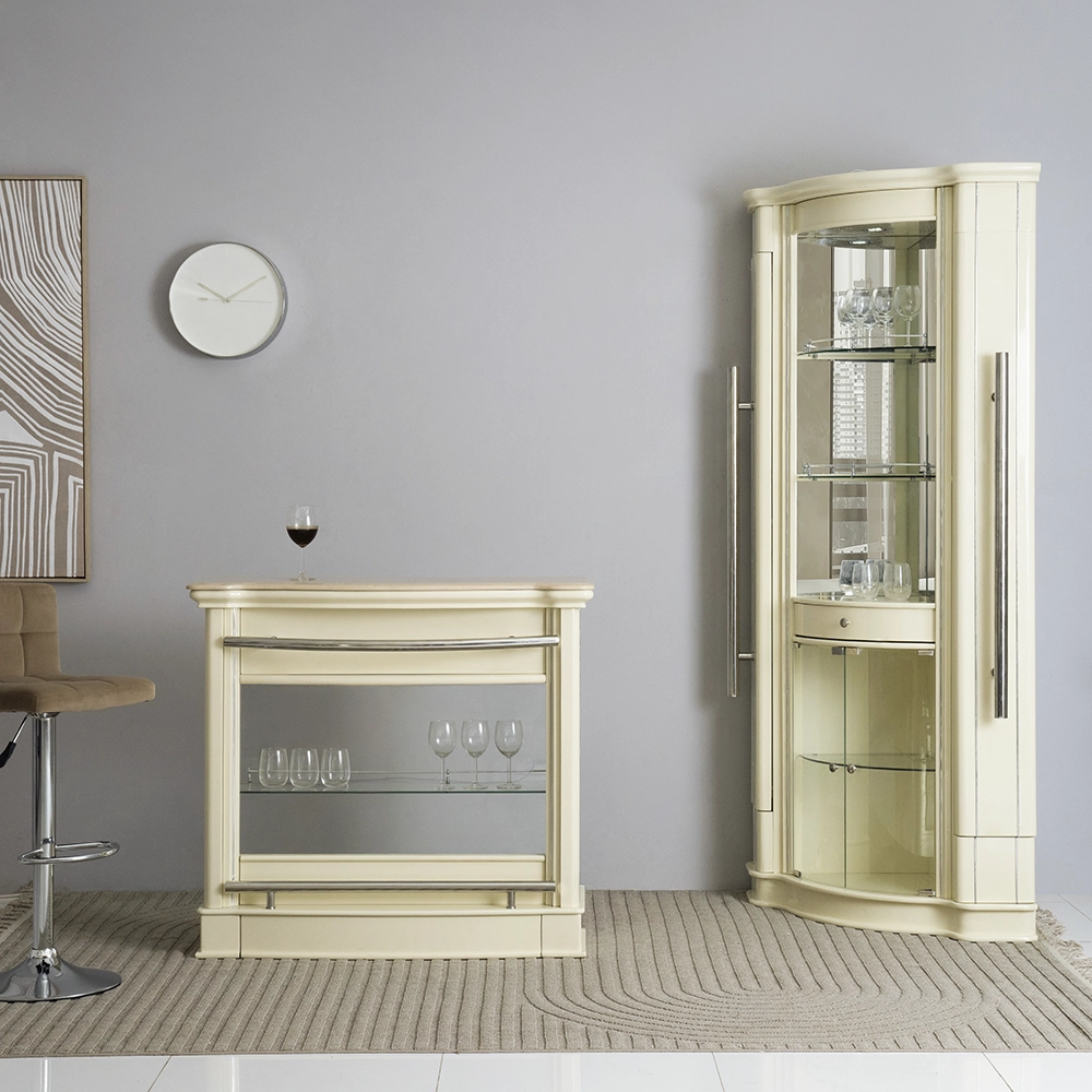 816/T03 Bar Cabinet-Cream