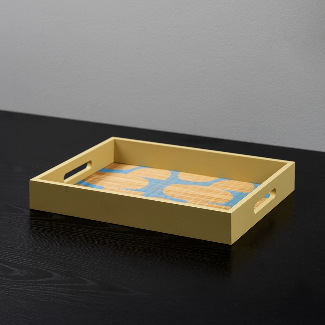Auden wooden deco tray 25X5X35cm