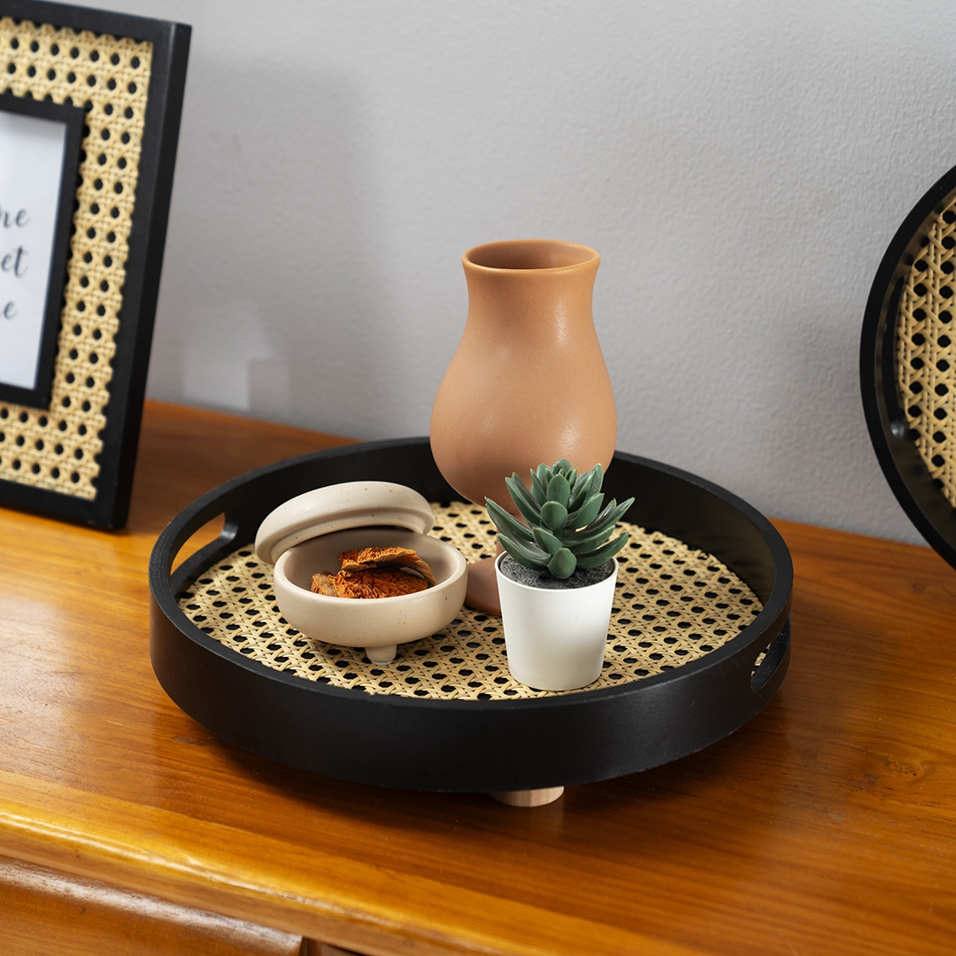 Auden wooden deco tray 6X30X30 cm