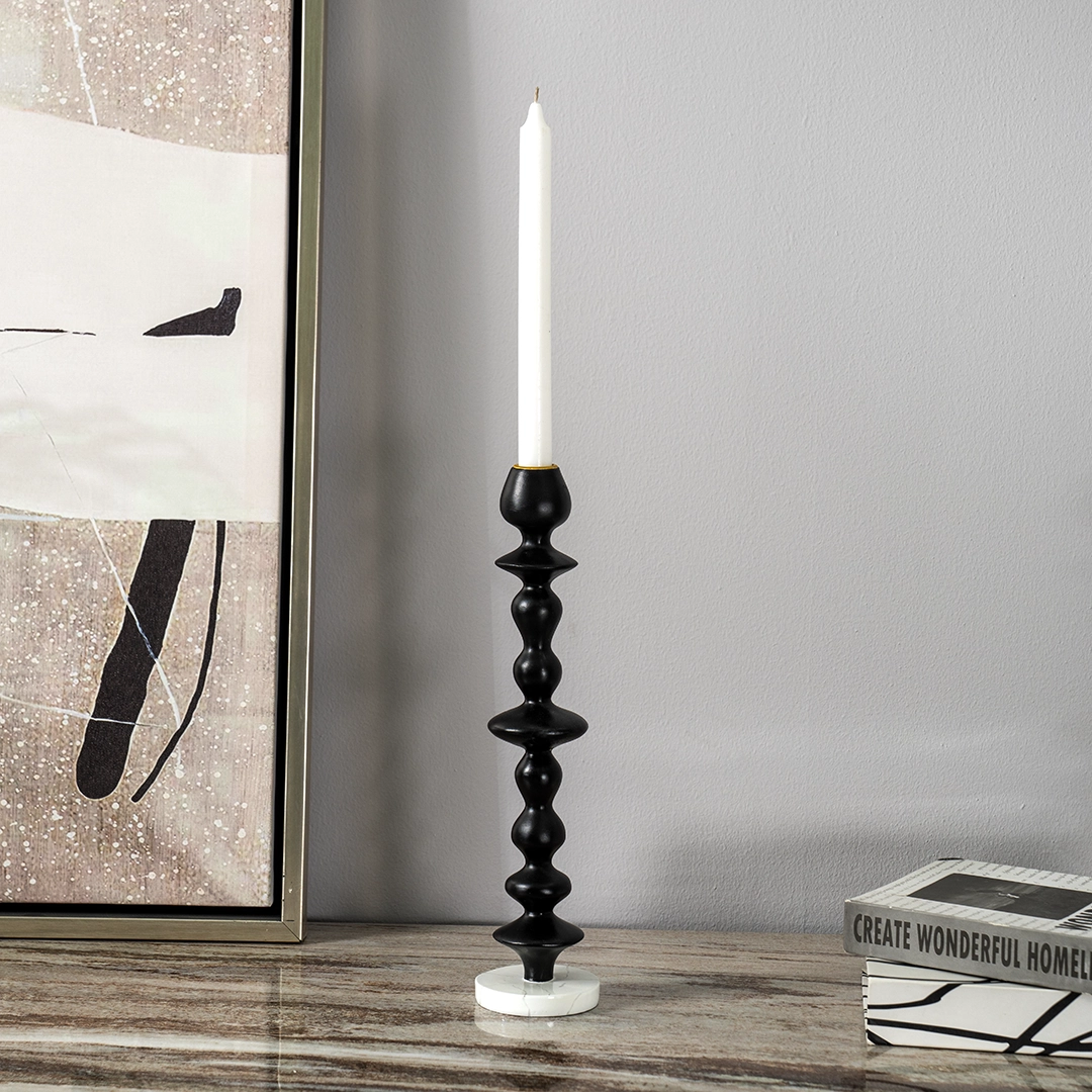 Blake resin candle holder 8.5×8.5×36 cm