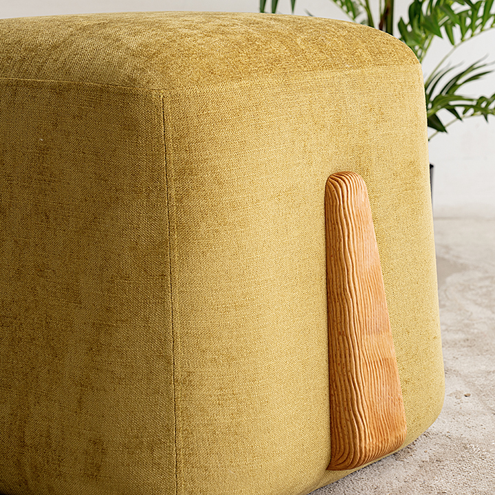 Dante Square Pouffe - Image 5