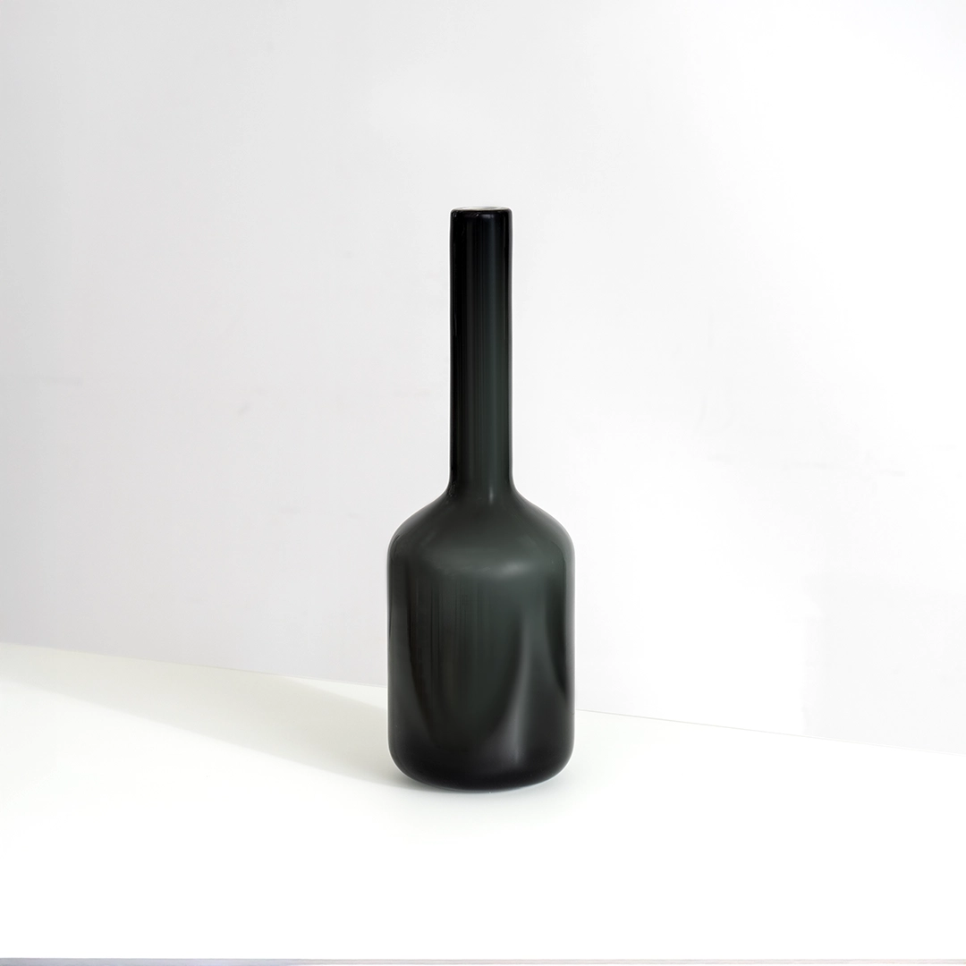 Lemont glass vase Blue 15x15x46cm