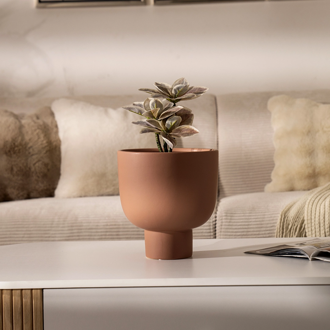 Quinn ceramic vase 23.5*23.5*24.7 cm