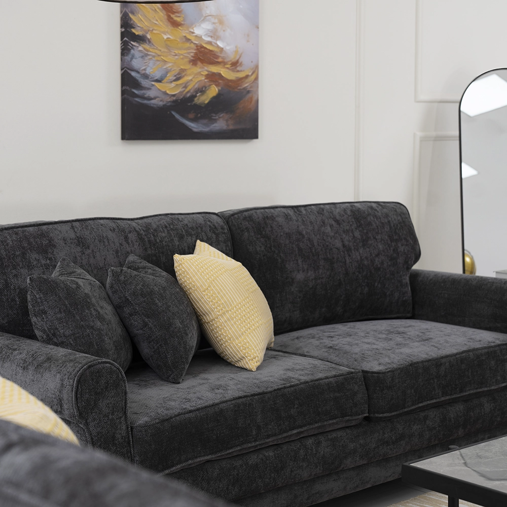 Restoric Sofa Set-Dark grey - Image 7