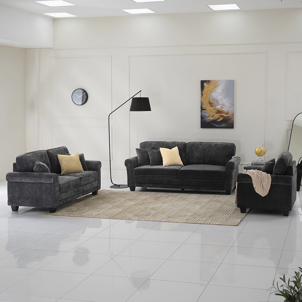 Restoric Sofa Set-Dark grey - Image 16