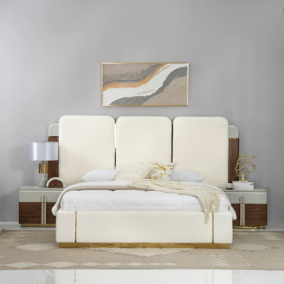 Serenity 6-Piece King Bedroom Set with Mattress-180*200 cm