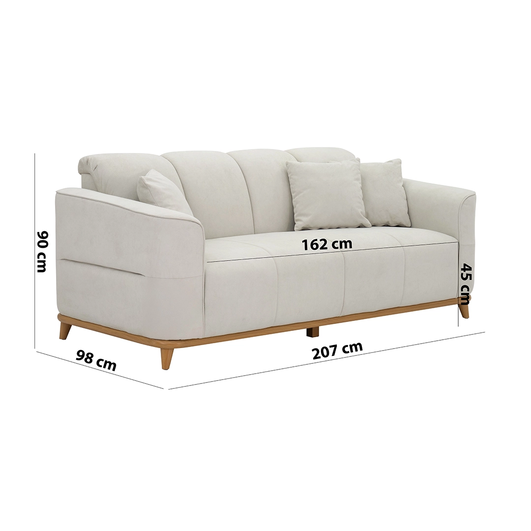 Bronx 3 Seater Sofa - Image 2