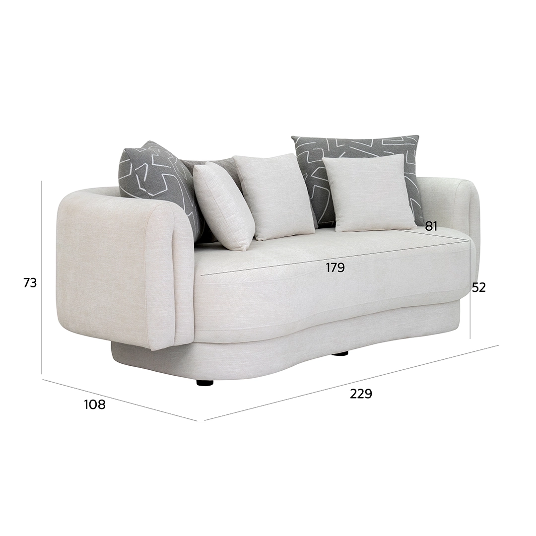 The Blossom 3 Seater Sofa - Image 2