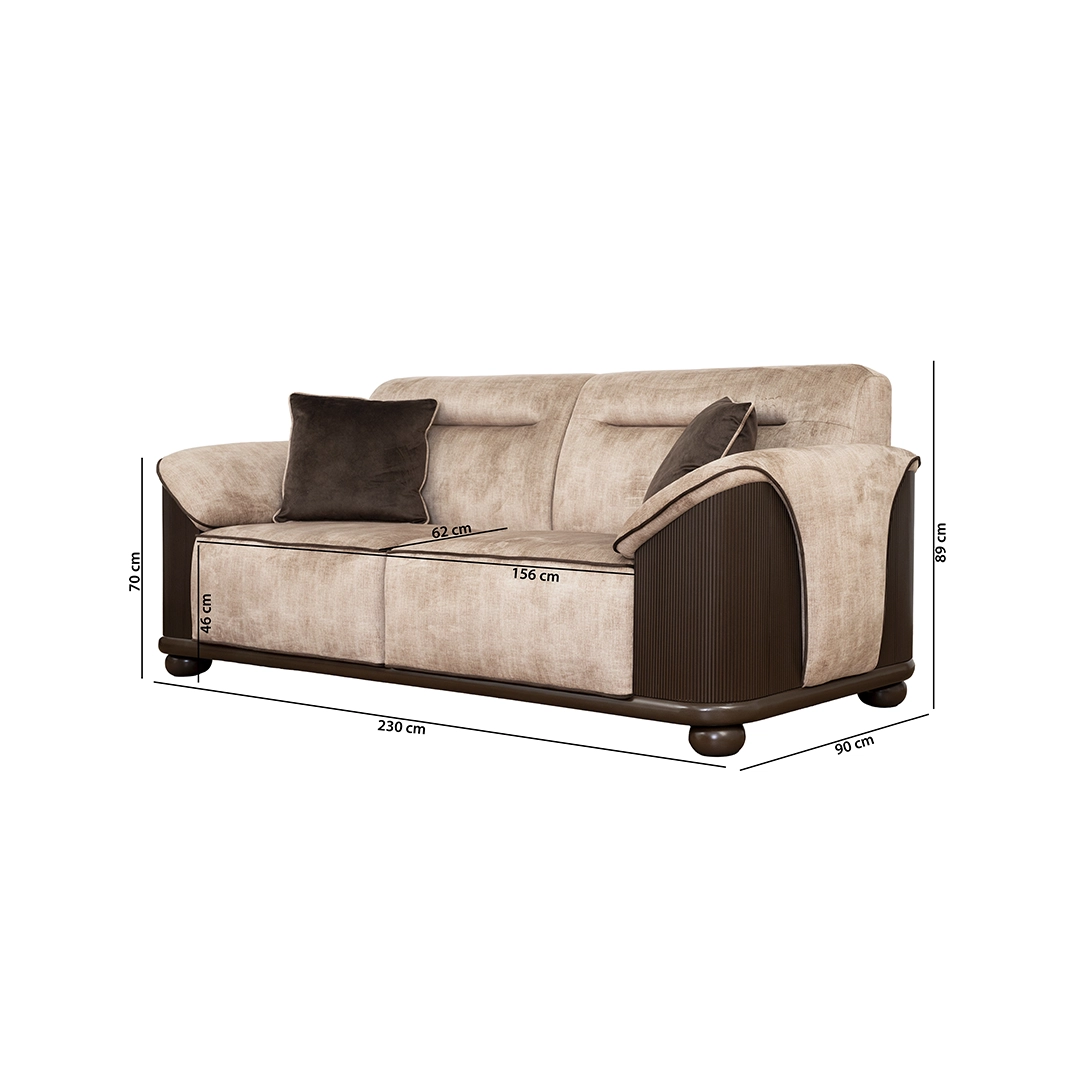 The Sloane 3-Seater Sofa - Image 2