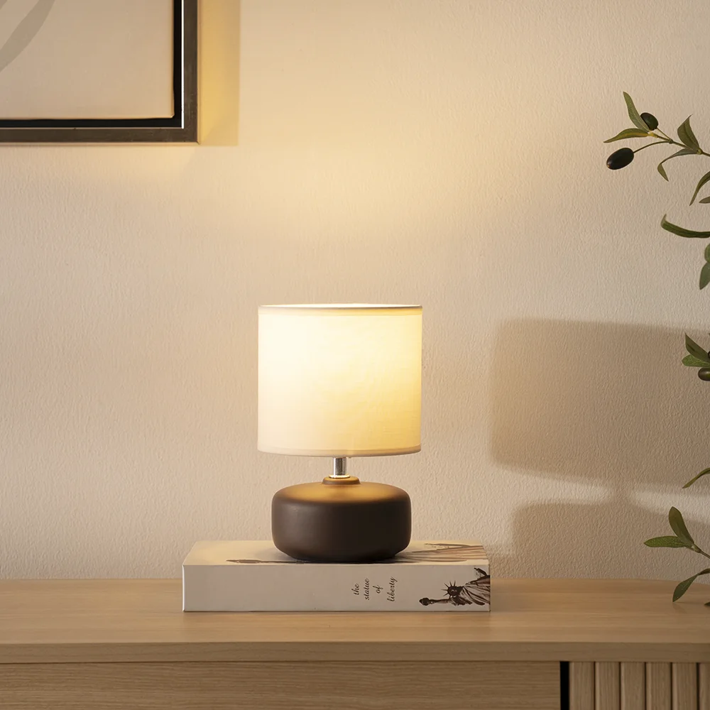 Tria ceramic table lamp 15x15x22cm