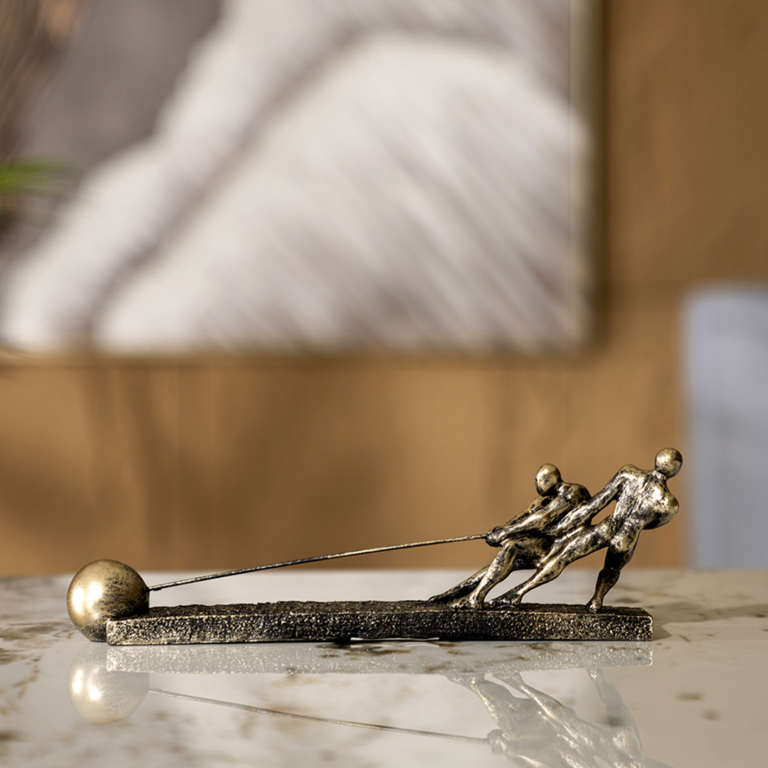 Verdant Polyresin teamwork accent 28.3?4.9x9cm