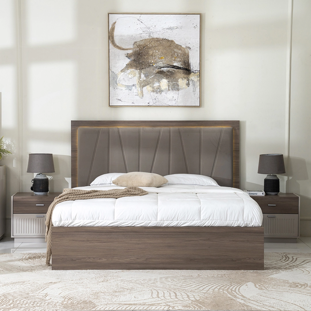 Hedwig 6-Piece King Bedroom Set-180*200 cm