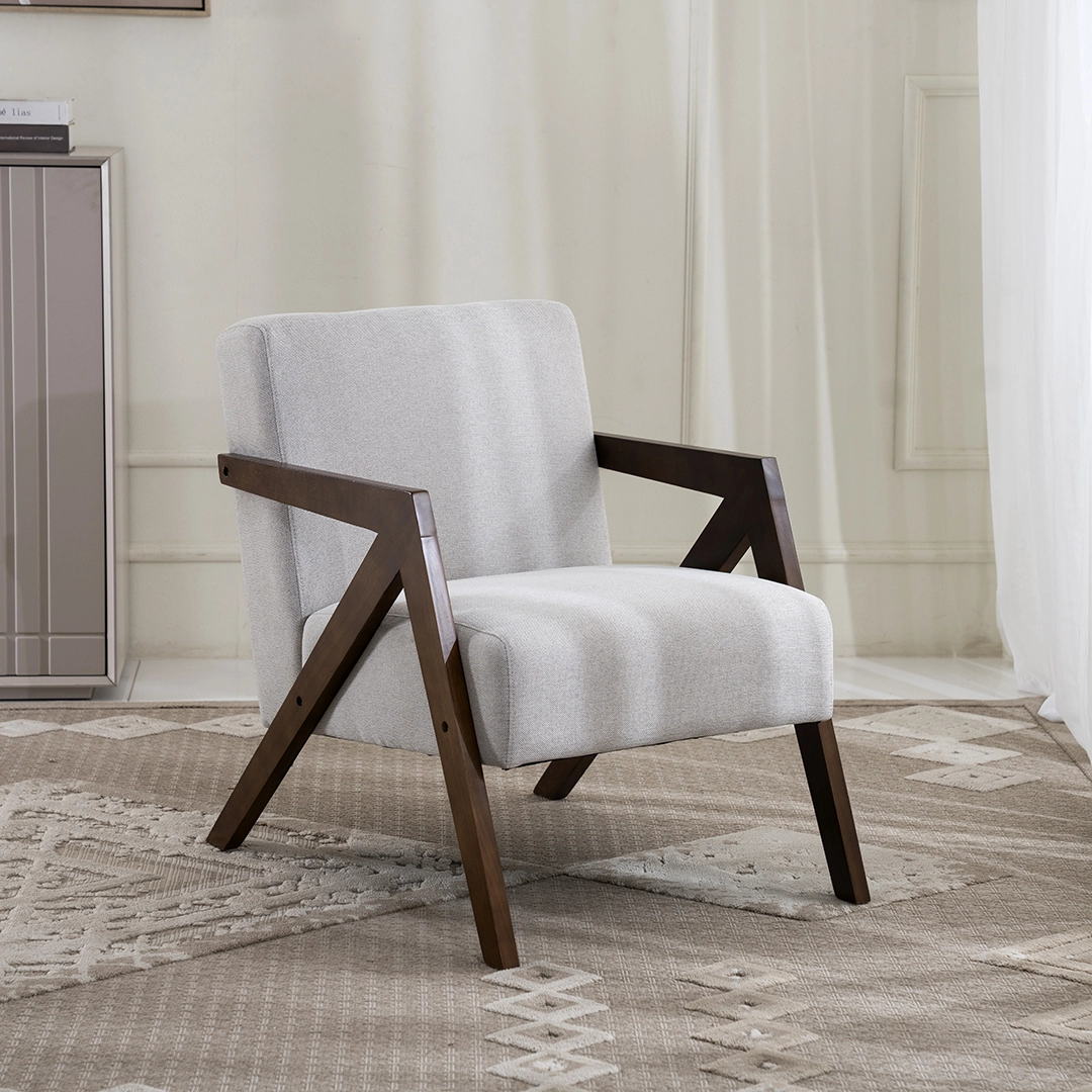 Sarafina Accent Chair-Off White