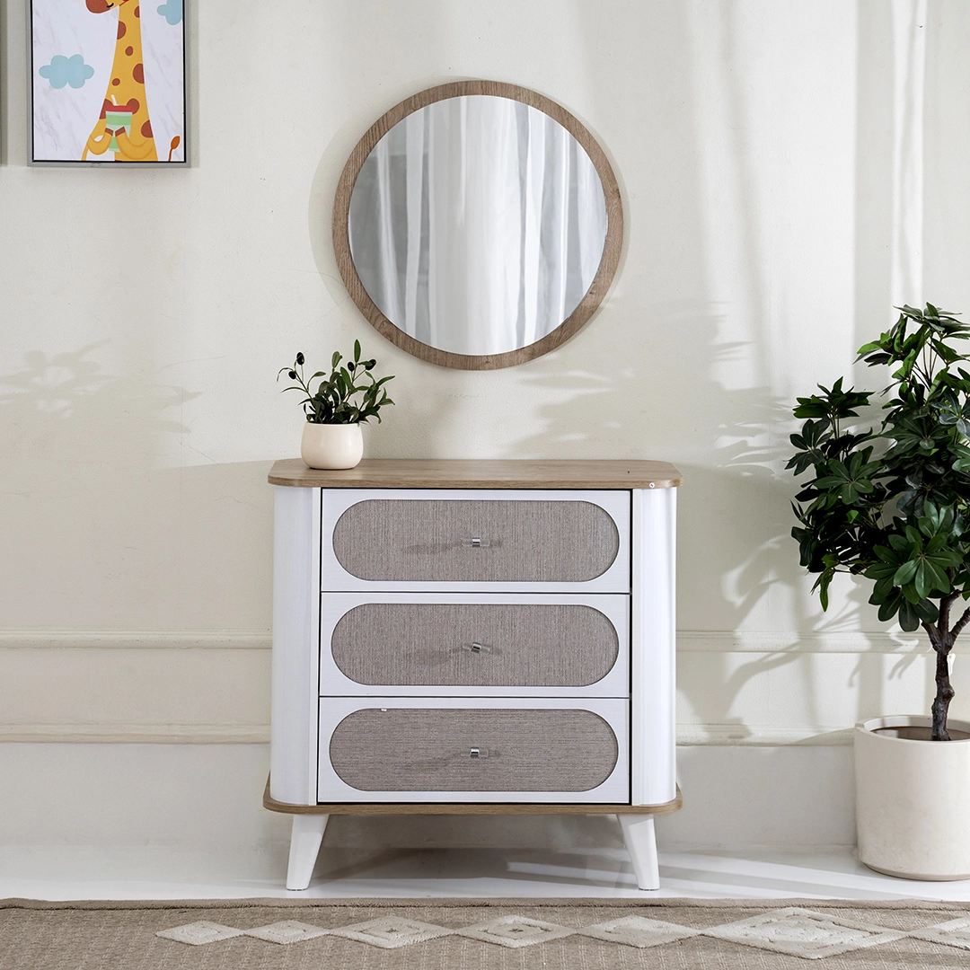 Quirrell Kids Dresser with Mirror