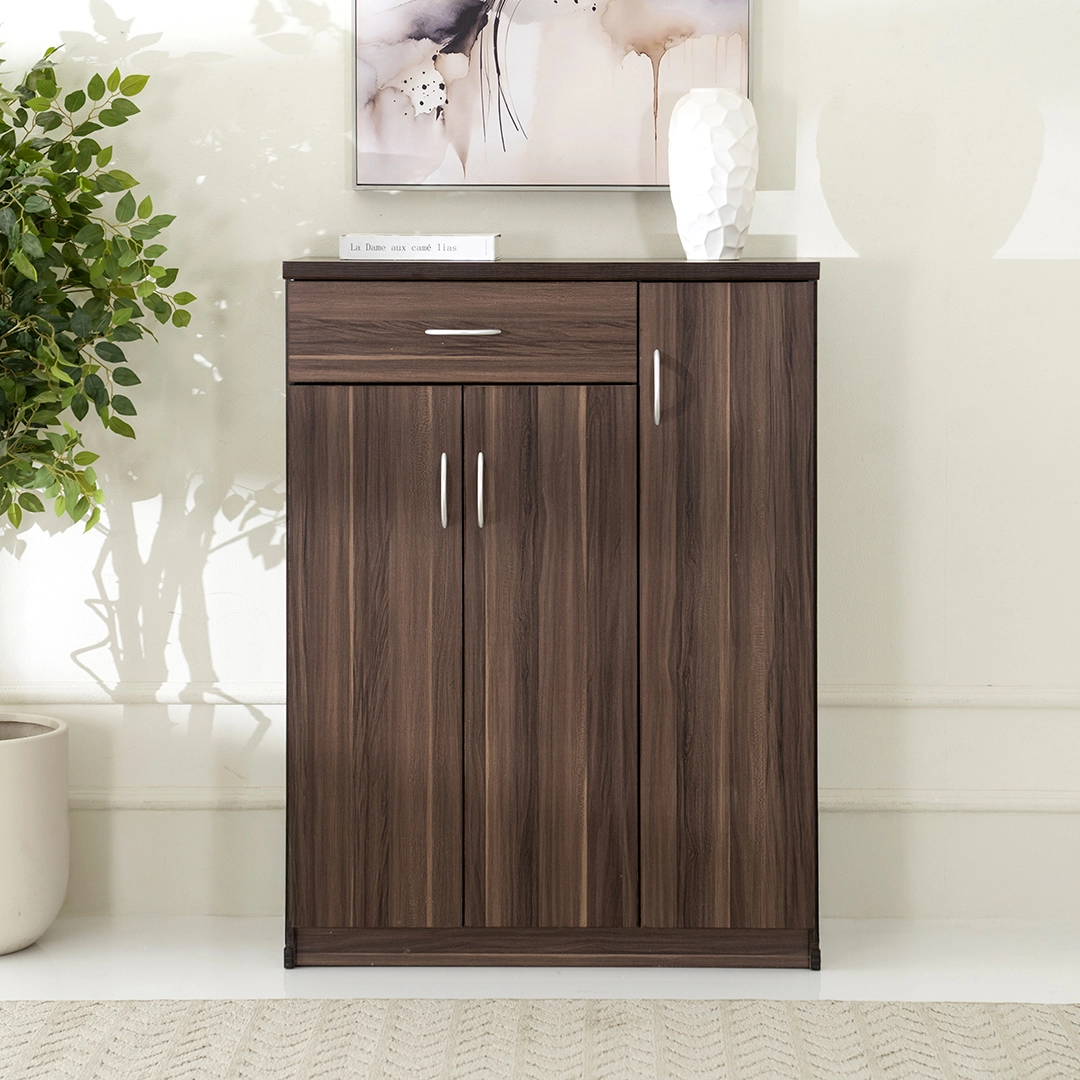 Ravenna Shoe Cabinet-Walnut